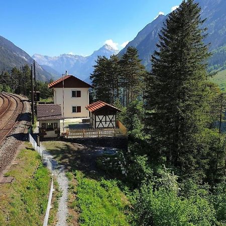 Bahnwaerterhaus Eggwald Villa Wassen Exterior photo